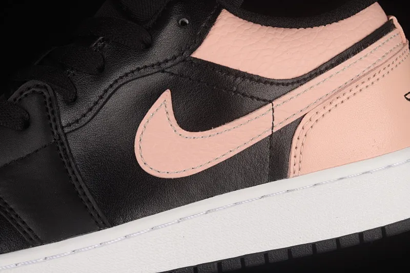 All categories Air Jordan Jordan series basketball shoes Air Jordan 1 Low G version pure original Air Jordan 1 Low AJ1 Joe 1 black powder low-top cultural leisure sports sneakers 553560-034